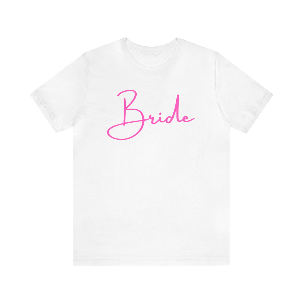 Bride Unisex Jersey Short Sleeve T-shirt