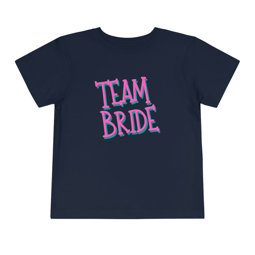 Team Bride Toddler Short Sleeve T-shirt