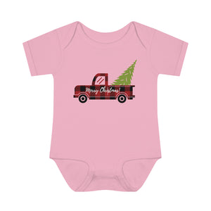 Merry Christmas Truck Baby & Toddler One Piece