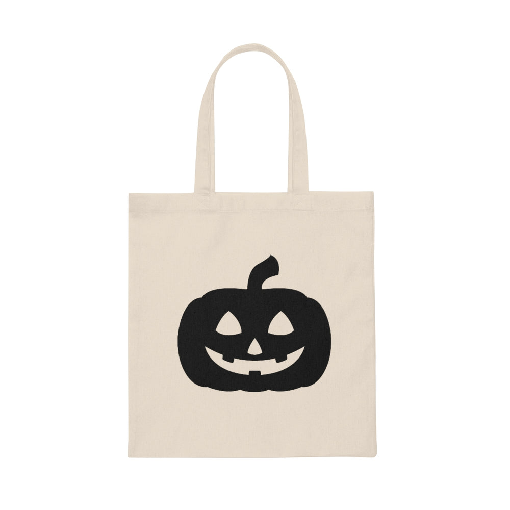 Pumpkin Canvas Tote Bag Designs | Halloween Trick or Treat Bag