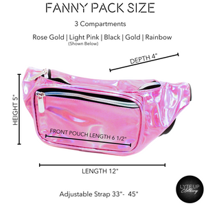 Metallic Fanny Packs