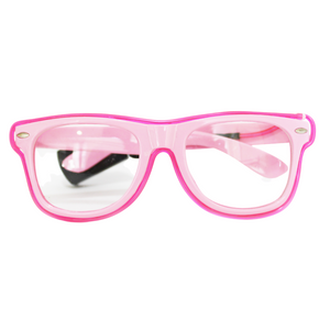 Pink Light Up Wireless Glasses