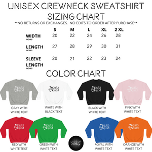 Tequila Squad Unisex Crewneck Sweatshirt