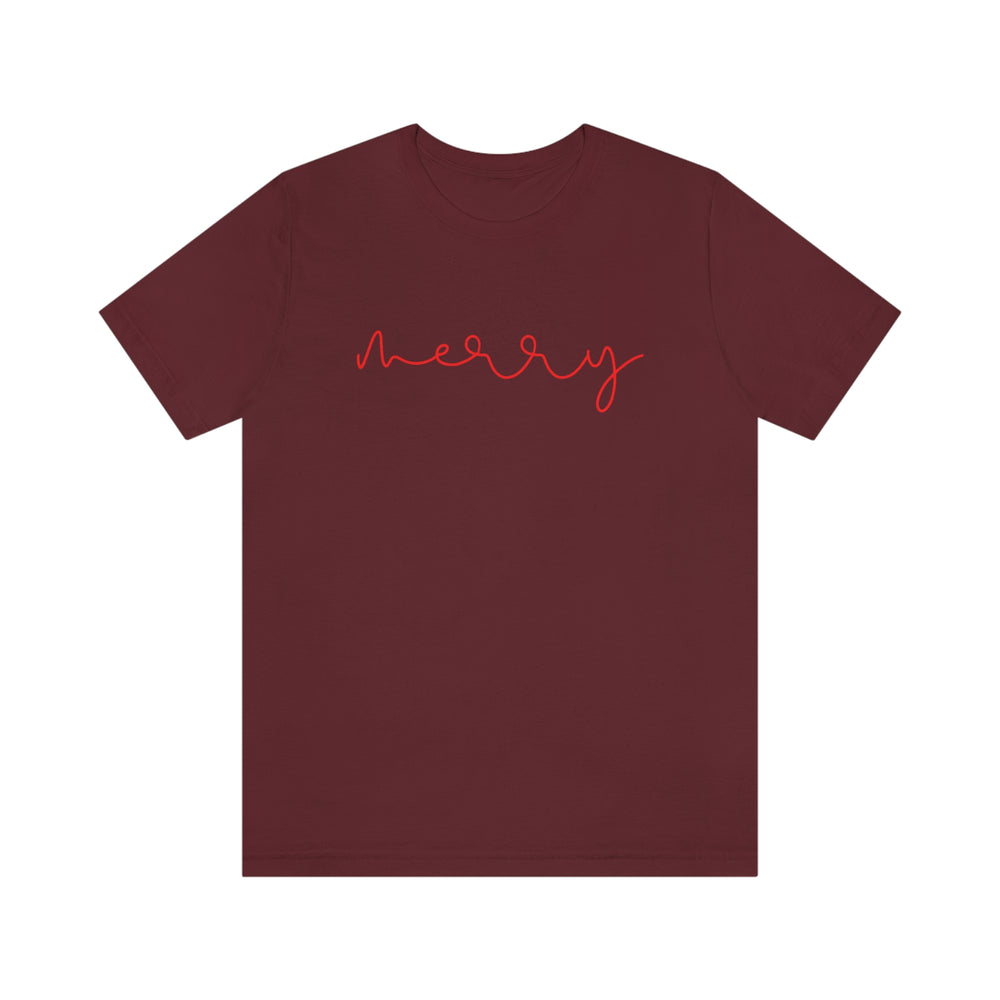 Merry Unisex Jersey Short Sleeve T-shirt