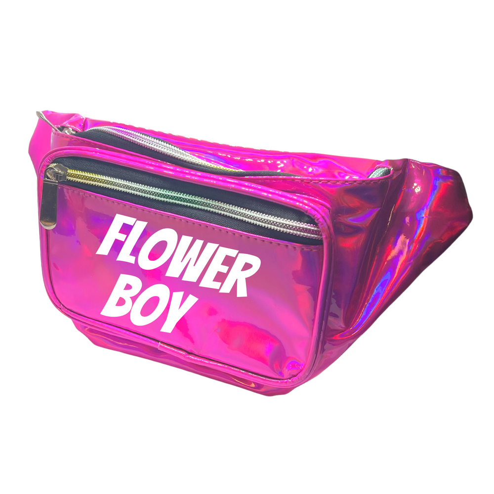 Flower Boy Metallic Fanny Pack