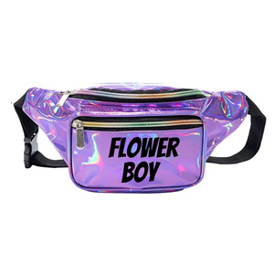 
                
                    Load image into Gallery viewer, Flower Boy Metallic Fanny Pack
                
            