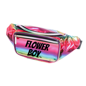 Flower Boy Metallic Fanny Pack