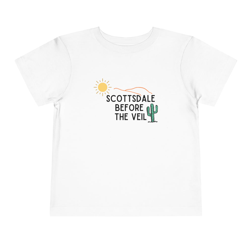 
                
                    Load image into Gallery viewer, Scottsdale Before the Veil Toddler Short Sleeve T-shirt
                
            