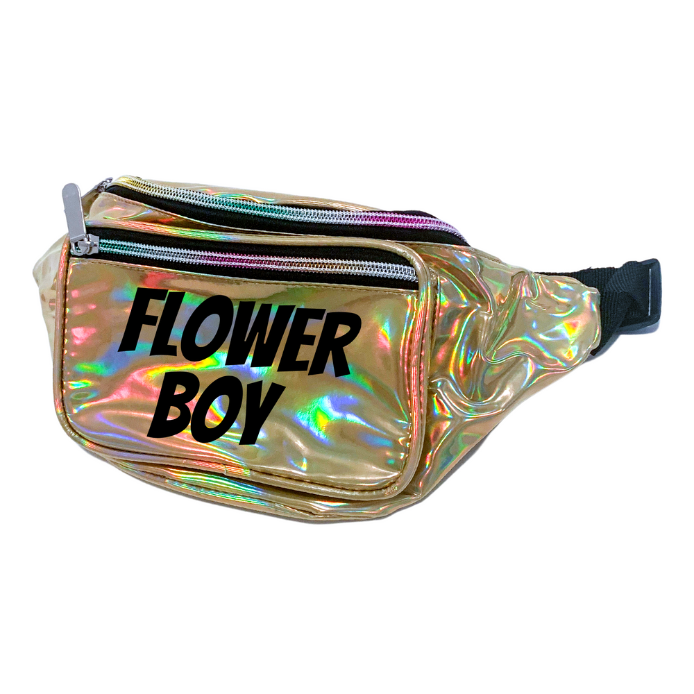 Flower Boy Metallic Fanny Pack