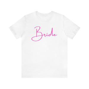 Bride Unisex Jersey Short Sleeve T-shirt