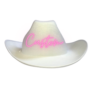 
                
                    Load image into Gallery viewer, Custom Light Up Cowboy Hat
                
            