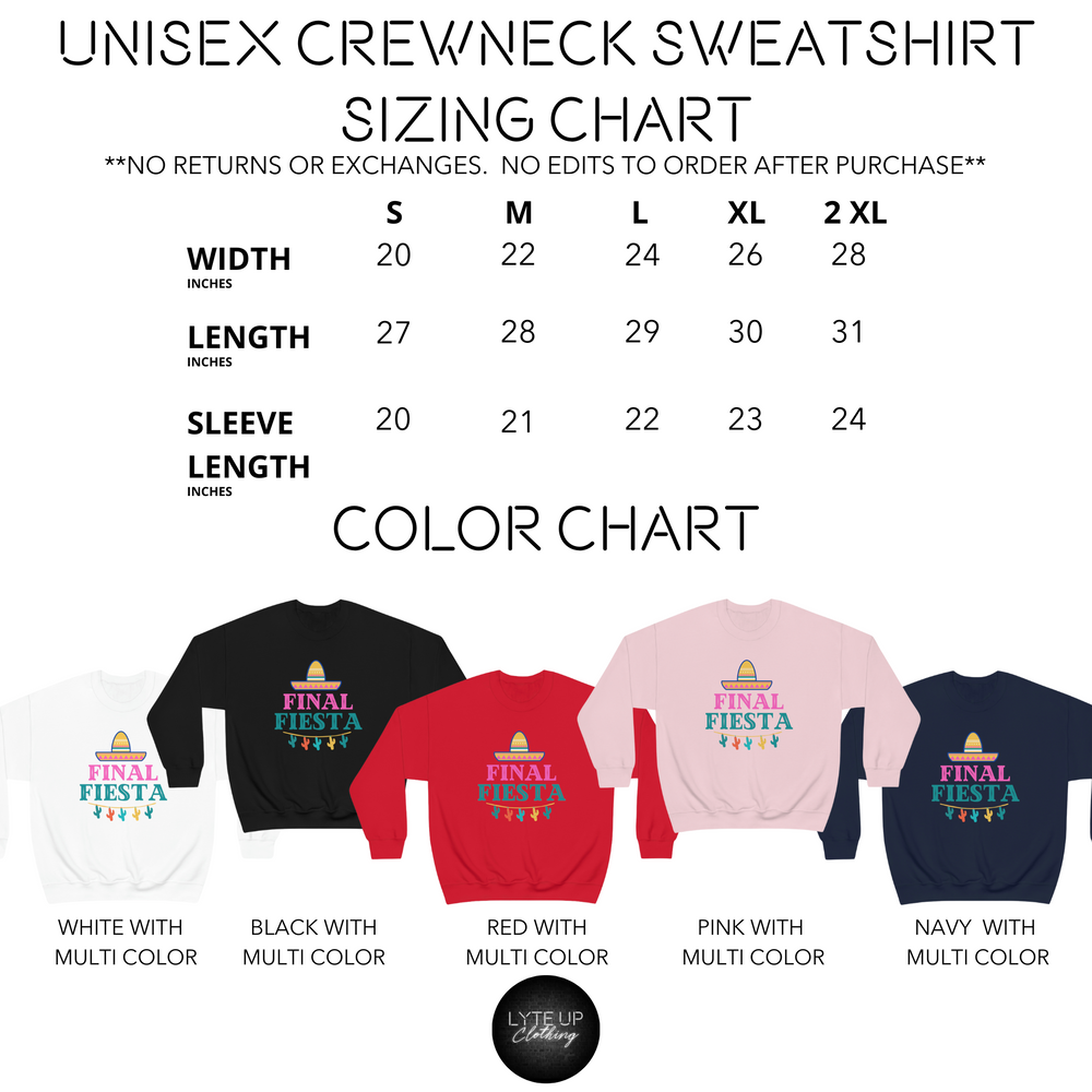 
                
                    Load image into Gallery viewer, Final Fiesta Unisex Crewneck Sweatshirt
                
            