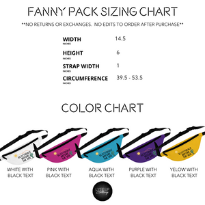 
                
                    Load image into Gallery viewer, Scottsdale Before the Veil Fanny Pack | 5 Colors
                
            