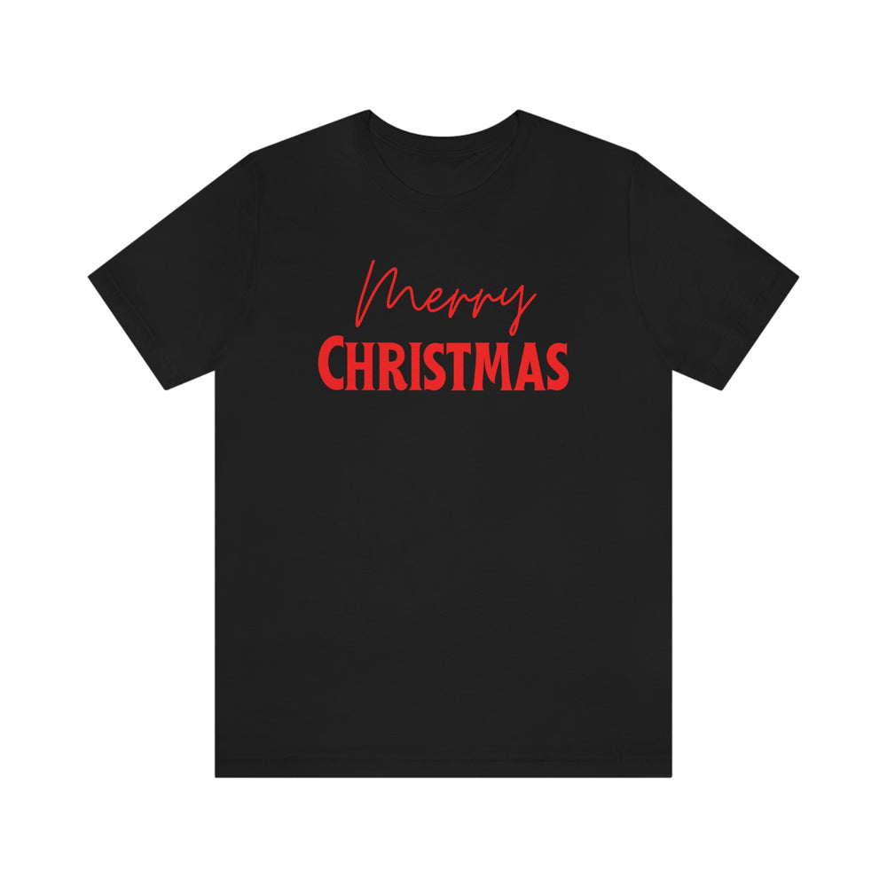
                
                    Load image into Gallery viewer, Merry Christmas Unisex Jersey Short Sleeve T-shirt
                
            