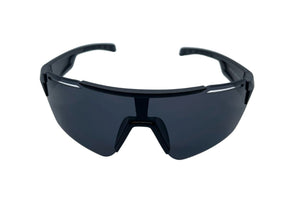 Black Polarized Retro Sunglasses 