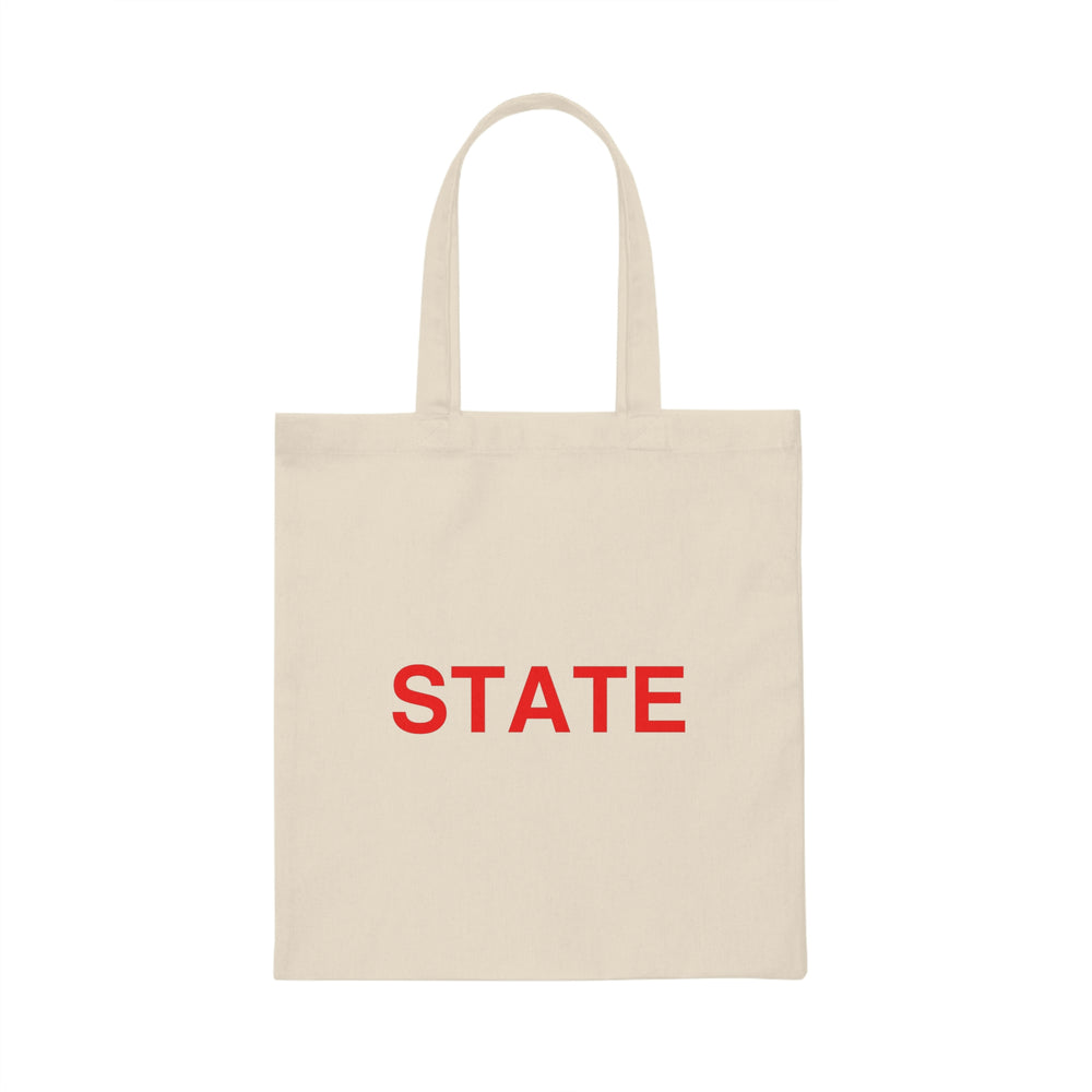 State Canvas Tote Bag