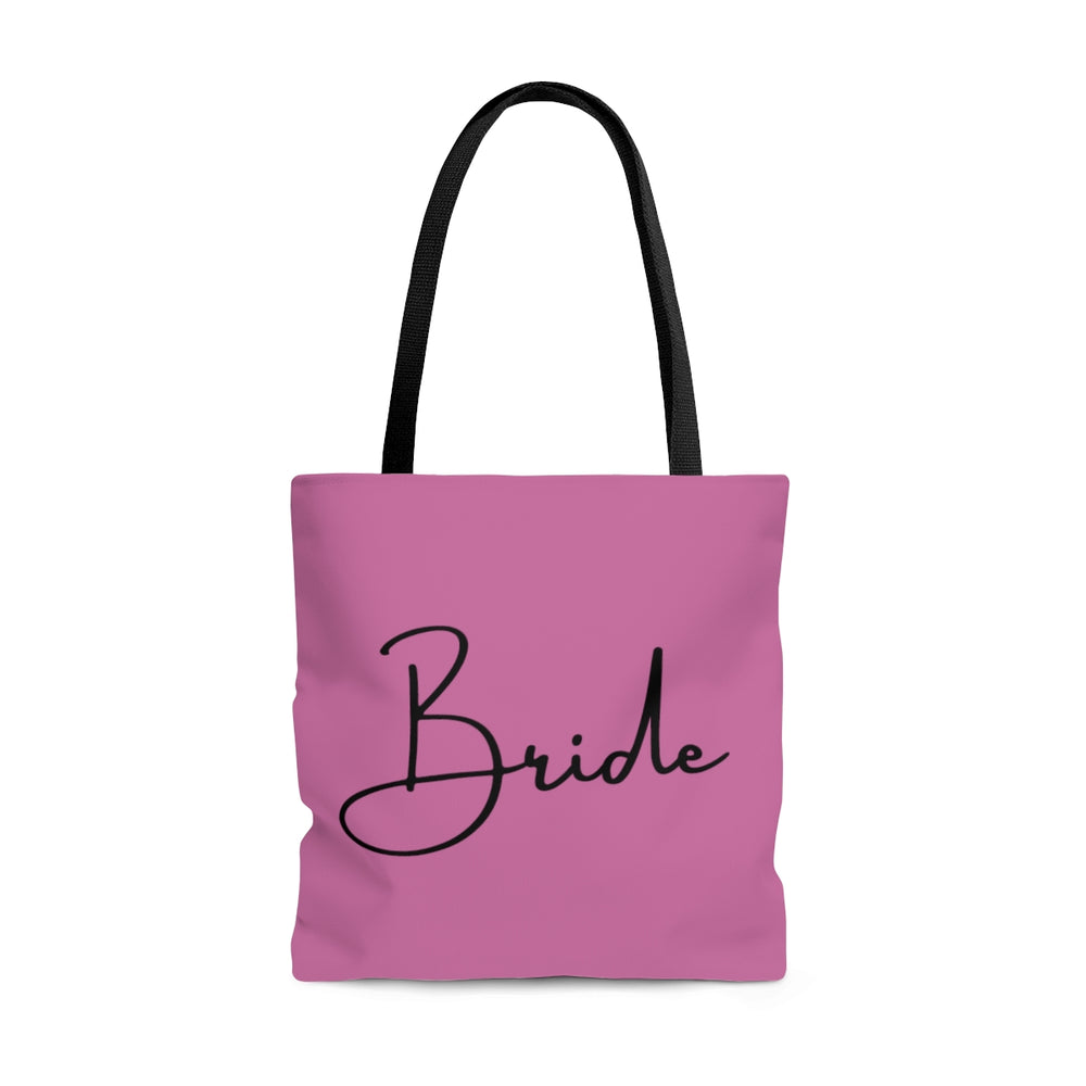 
                
                    Load image into Gallery viewer, Pink Bride Tote Bag | 3 Sizes
                
            