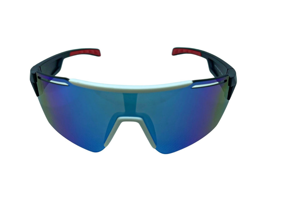 Polarized Retro Blue Sun Glasses