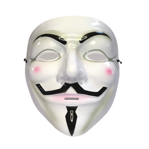 
                
                    Load image into Gallery viewer, Vendetta Mask V for Vendetta Guy Fawkes Mask - NON Light UP 
                
            