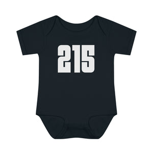 215 Area Code Baby or Toddler One Piece