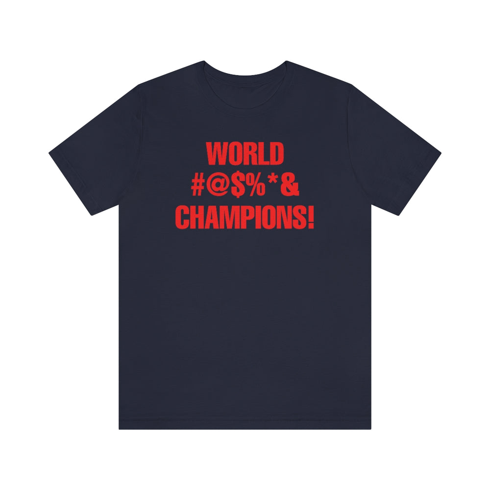World Champions Unisex Jersey Short Sleeve T-shirt