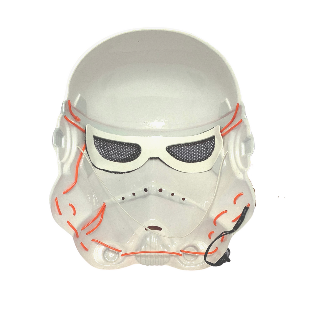 
                
                    Load image into Gallery viewer, Light Up Lime Green Yellow Star Wars Stormtrooper Mask
                
            