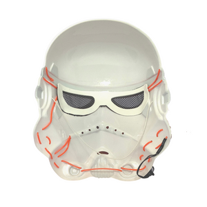 Light Up Lime Green Yellow Star Wars Stormtrooper Mask