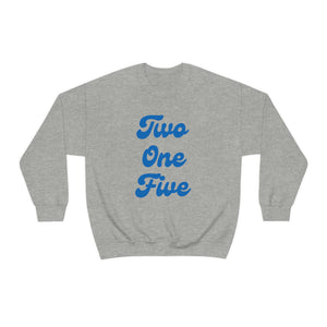 Two One Five Unisex Crewneck Sweatshirt