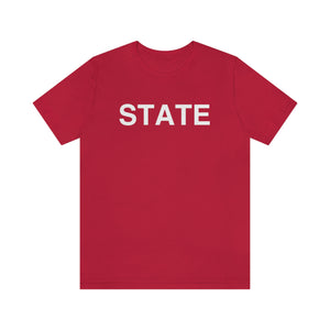 
                
                    Load image into Gallery viewer, State Unisex Jersey Short Sleeve T-shirt
                
            