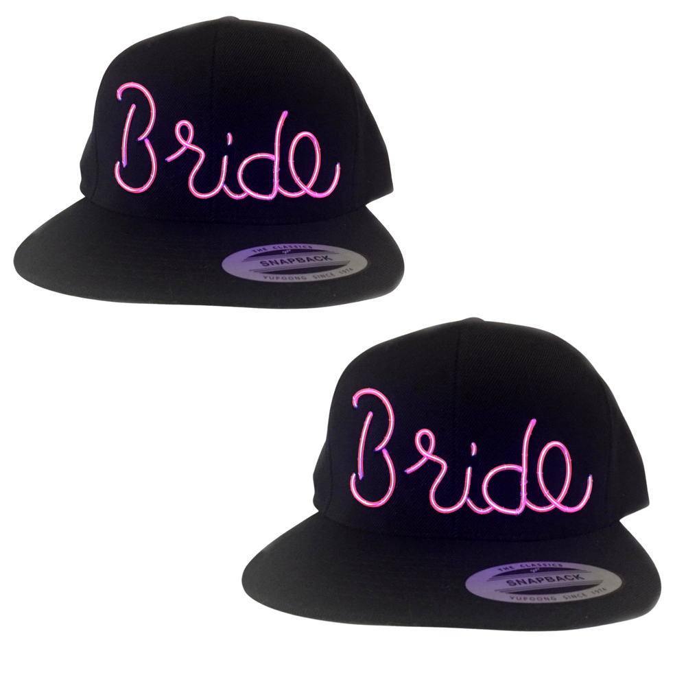 Two Bride Light Up Snapback Hats