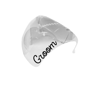 Groom Face Shield Protective Visor Mask
