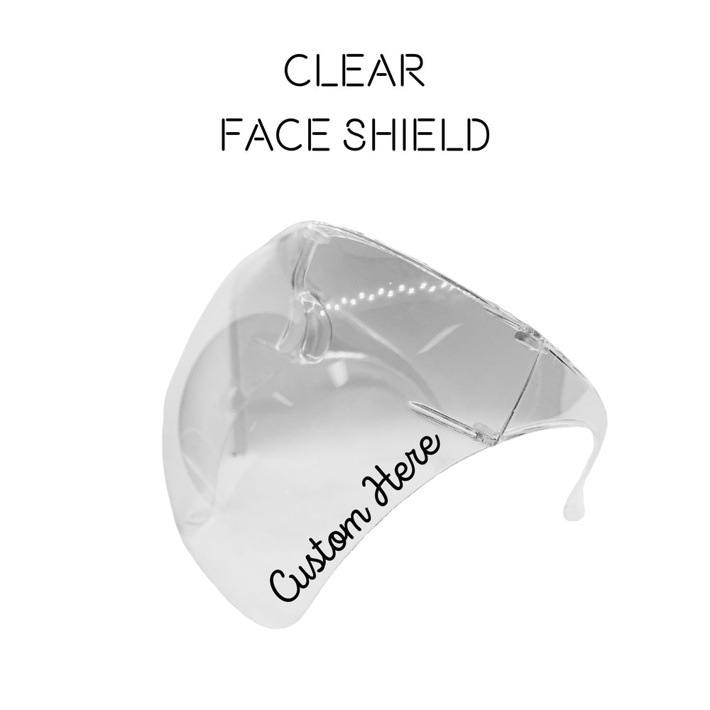 Custom Protective Face Shield Mask