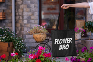 Flower Bro Tote Bag | 3 Sizes
