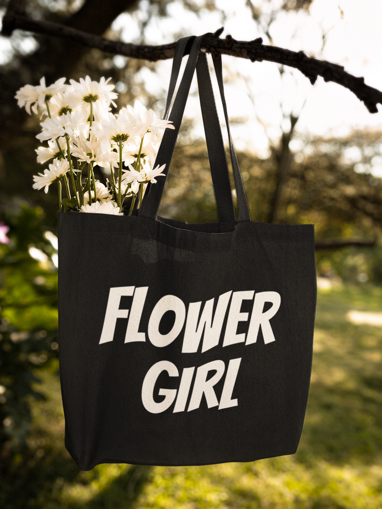 
                
                    Load image into Gallery viewer, Flower Girl Tote Bag | 3 Sizes
                
            