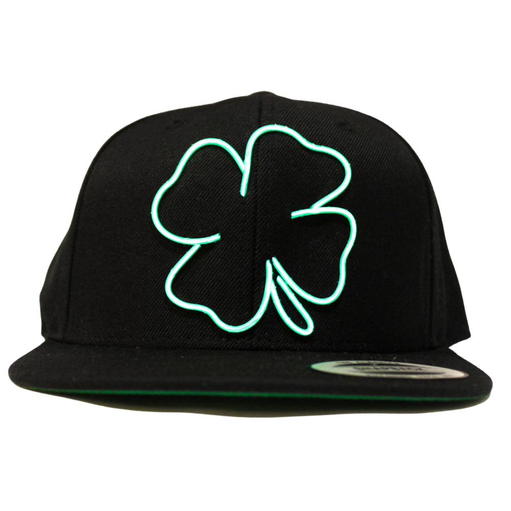Light Up St. Patrick s Day Clover Hat Lyte Up Clothing