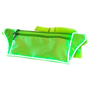 
                
                    Load image into Gallery viewer, Light Up Green Fanny Pack
                
            