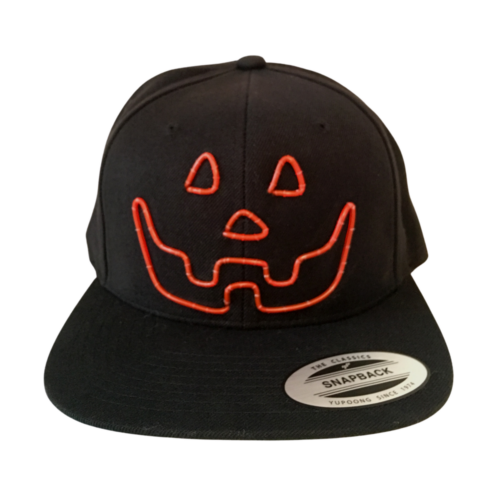 Light Up Halloween Pumpkin Hat