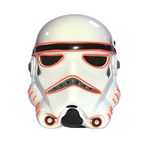 Light Up Orange Star Wars Stormtrooper Mask