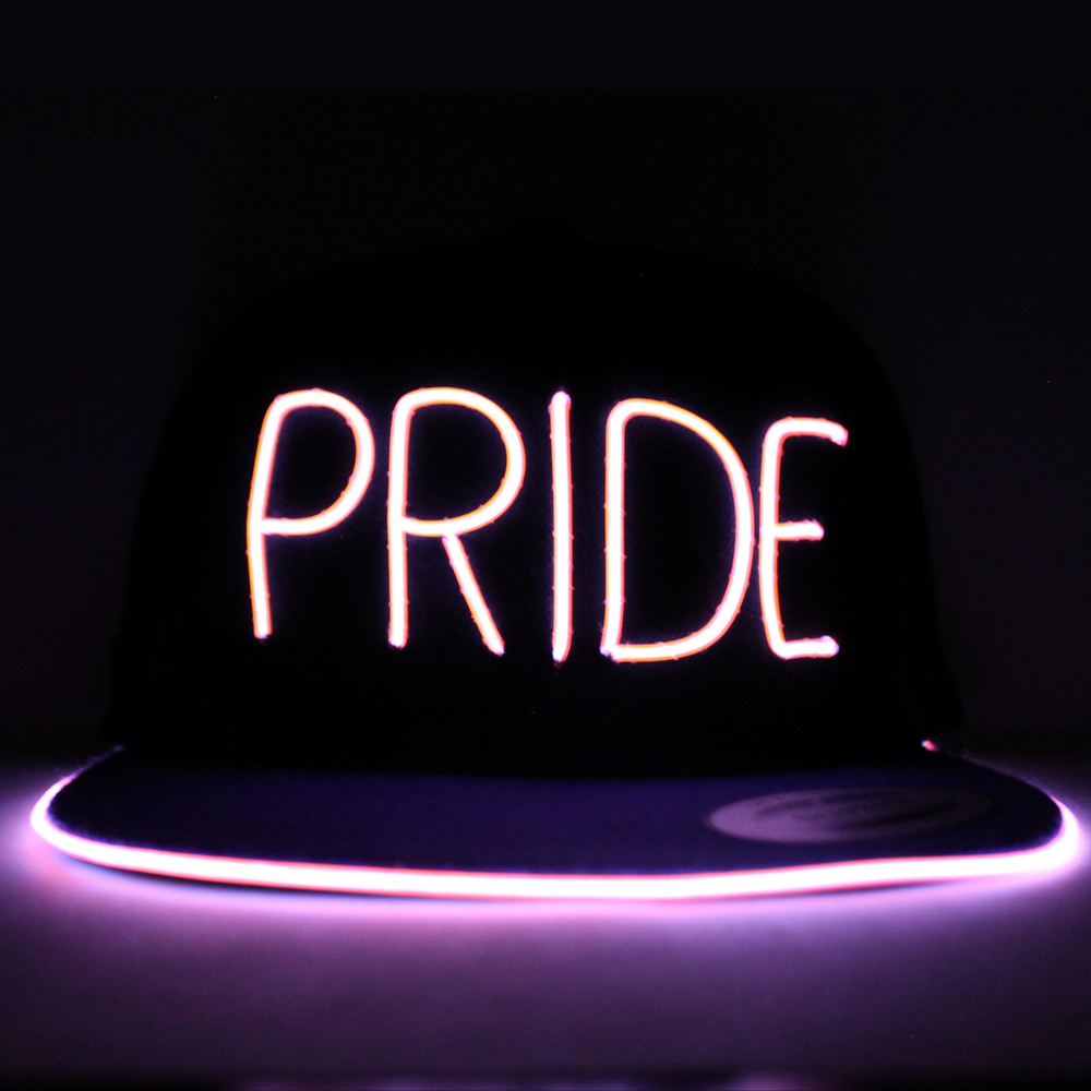 Light Up PRIDE Hat