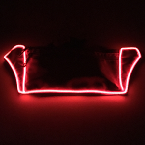 Light Up Red Fanny Pack