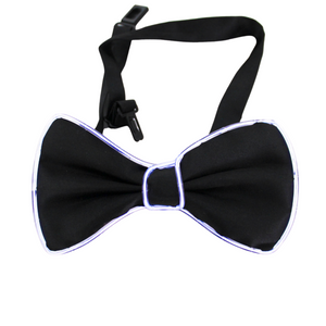 
                
                    Load image into Gallery viewer, Light Up White Bow Tie
                
            