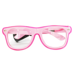 Pink Light Up Wireless Glasses
