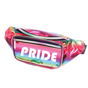 
                
                    Load image into Gallery viewer, Pride Metallic Fanny Pack
                
            