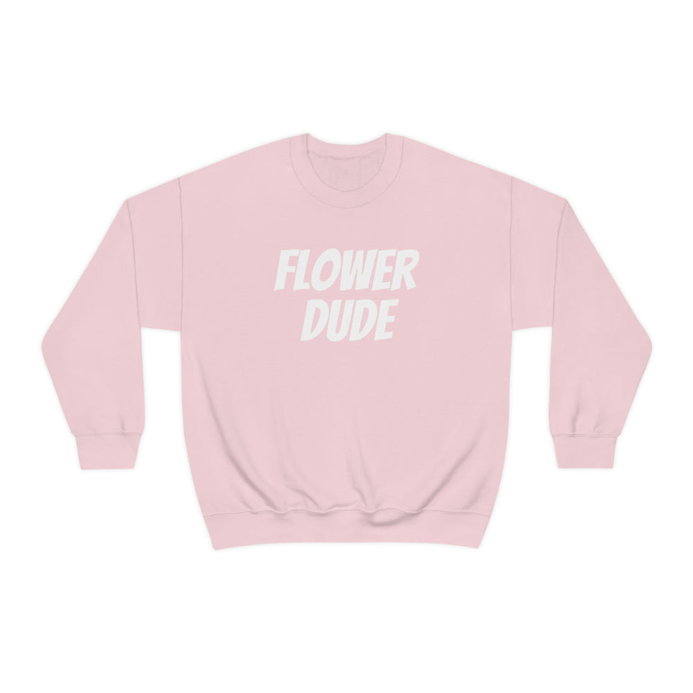 Flower Dude Unisex Crewneck Sweatshirt