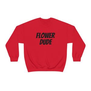 Flower Dude Unisex Crewneck Sweatshirt