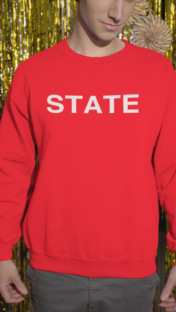 
                
                    Load and play video in Gallery viewer, State Unisex Heavy Blend Crewneck Sweatshirt
                
            