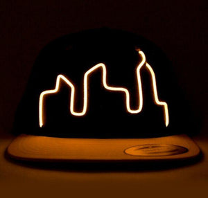 
                
                    Load image into Gallery viewer, Light Up Skyline Hat - LyteUpClothing
                
            