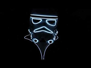 
                
                    Load and play video in Gallery viewer, Light Up Star Wars Stormtrooper Mask
                
            